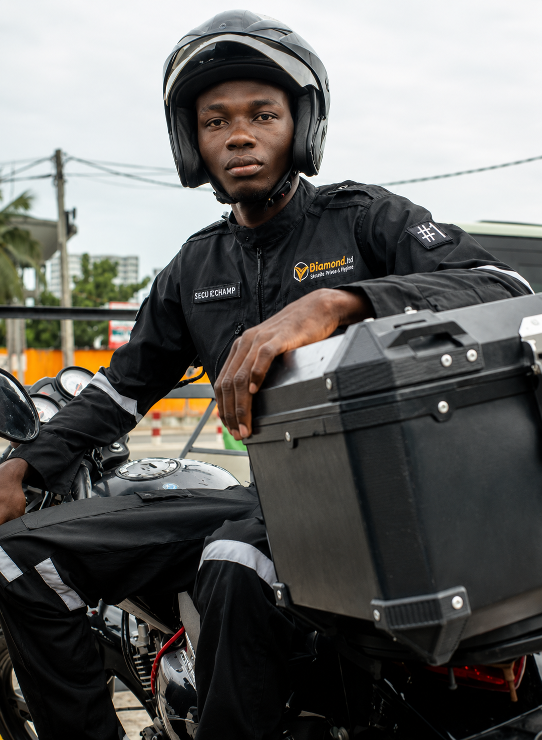 Issouf Bamba — Livreur moto